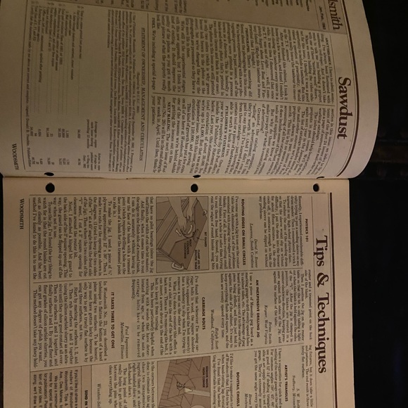 🎉5/$10🎉 Woodsmith magazine number 25 January / February 1983 oak coffee table - Picture 2 of 8